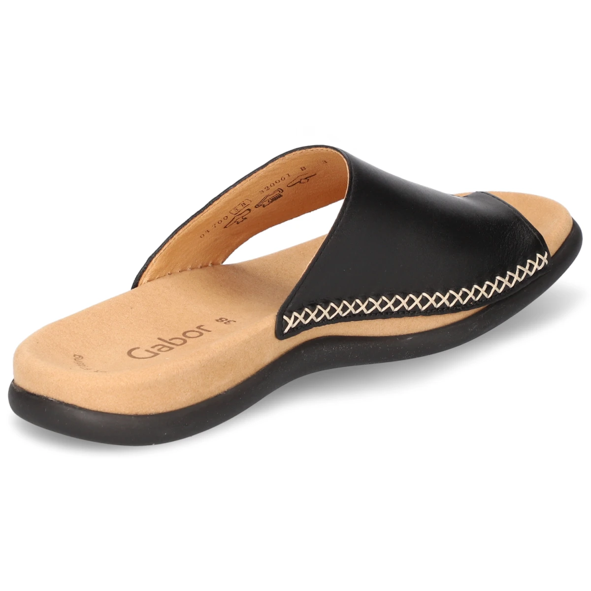 Zehentrenner - schwarz