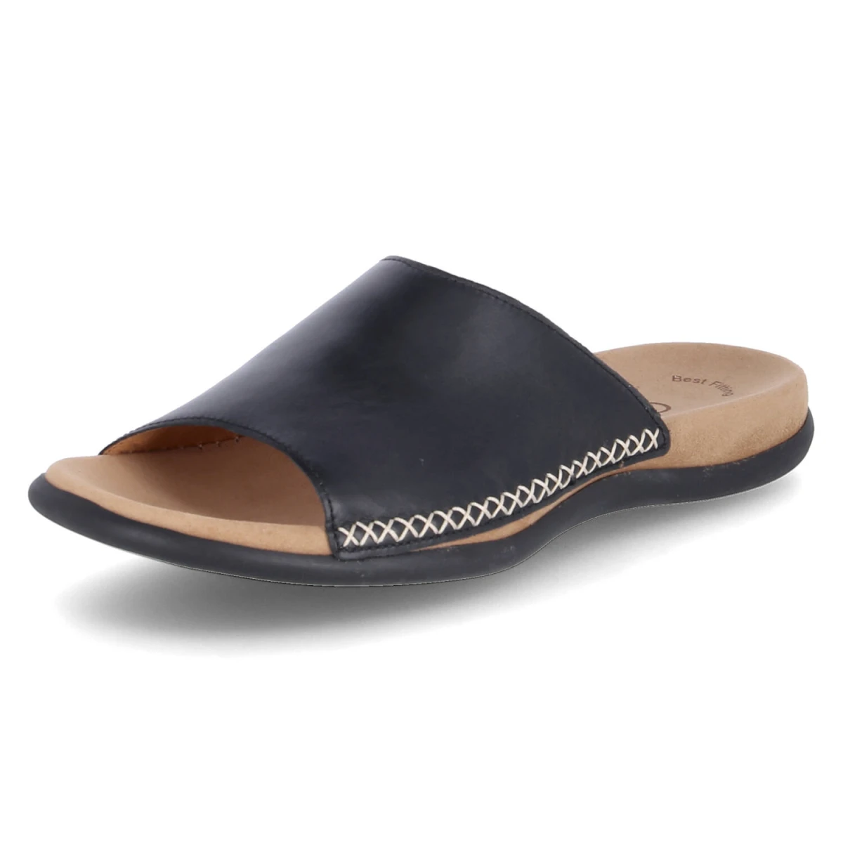 Pantoletten - schwarz