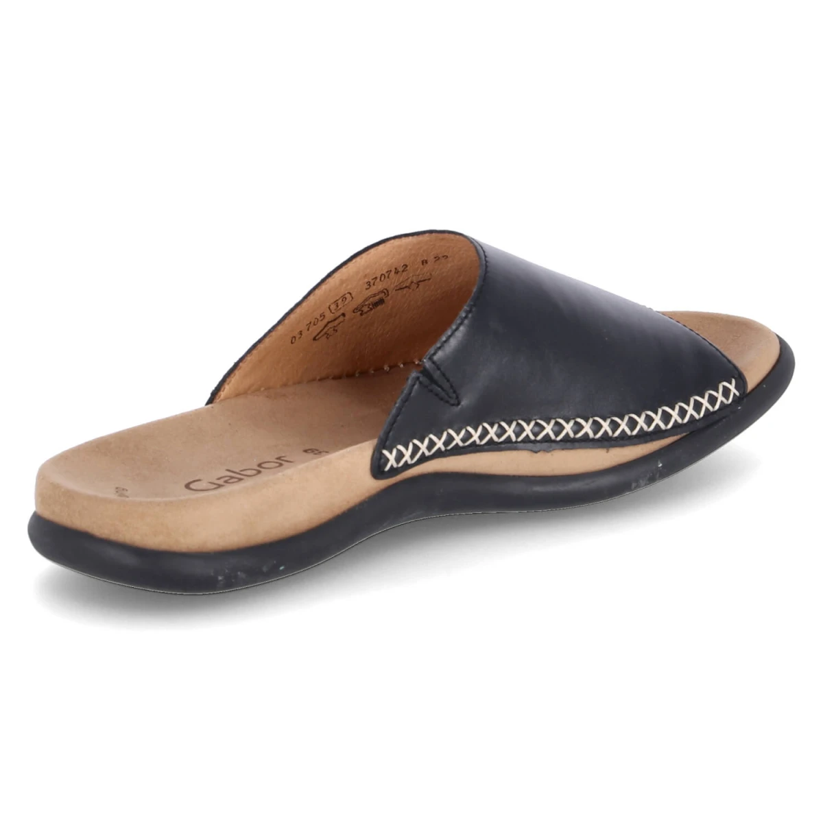 Pantoletten - schwarz