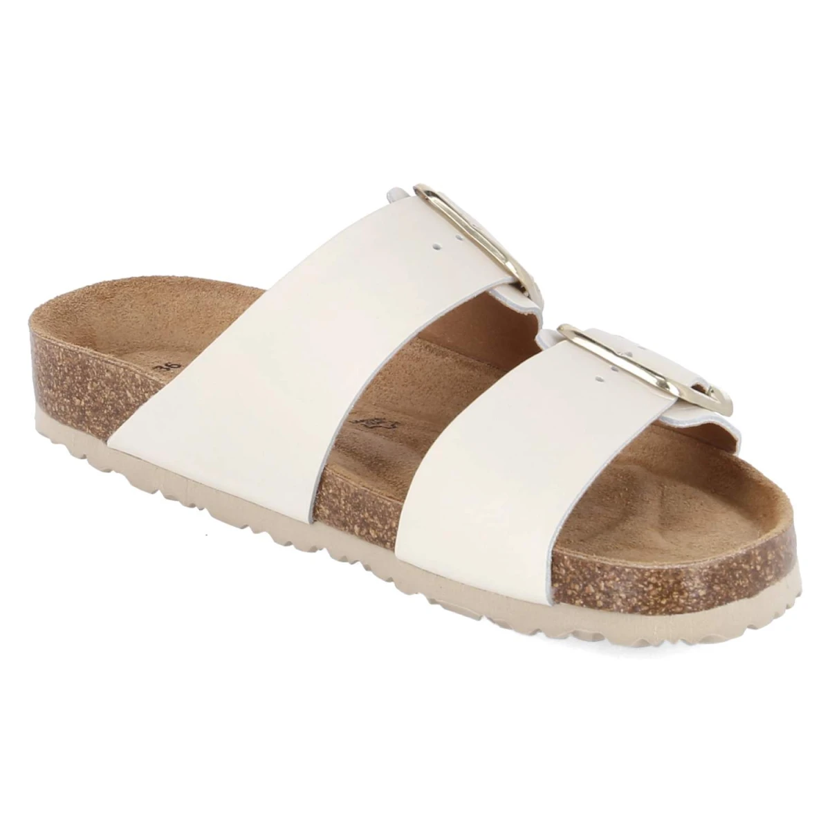 Pantoletten - IVORY LEATHER