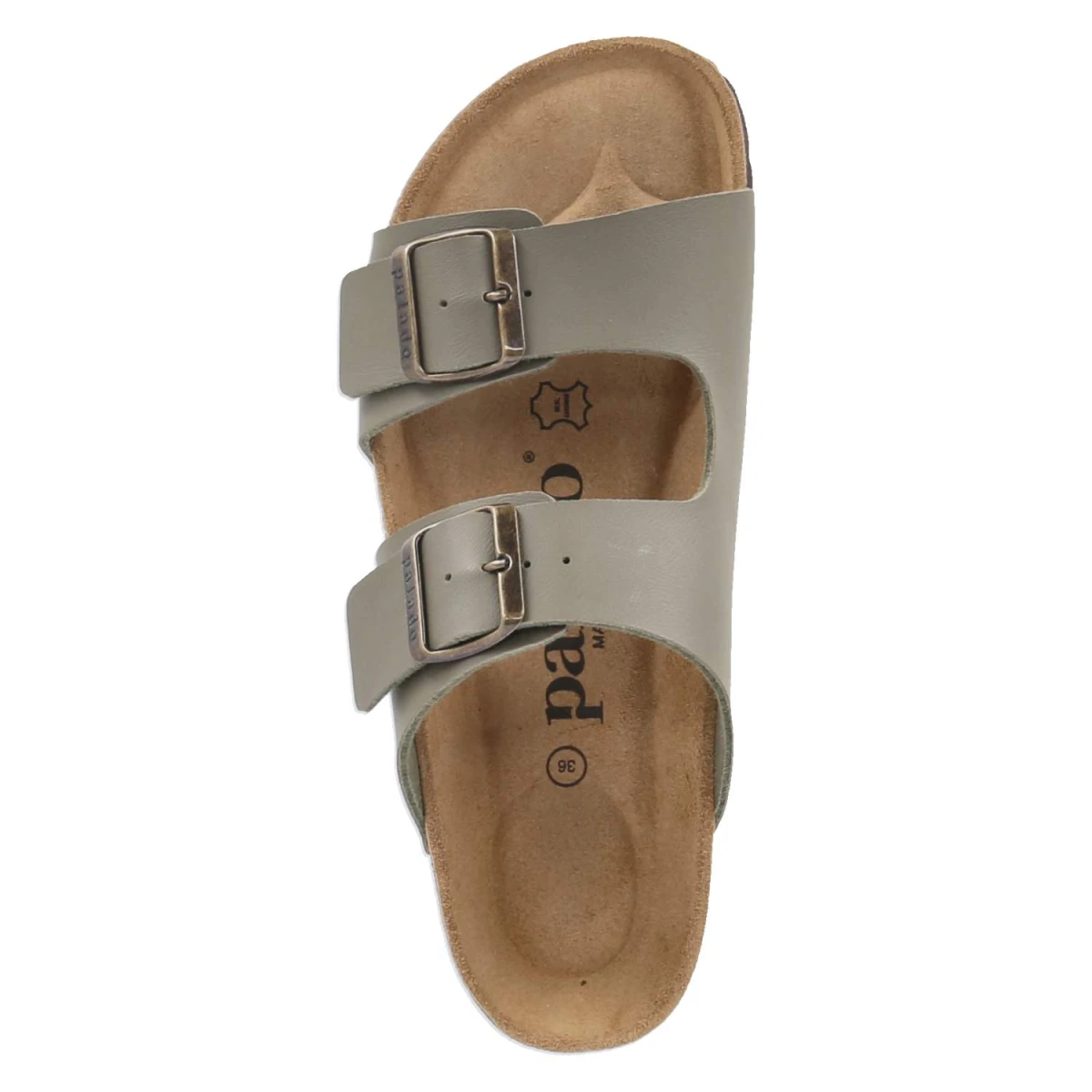 Pantoletten KORMOS - khaki