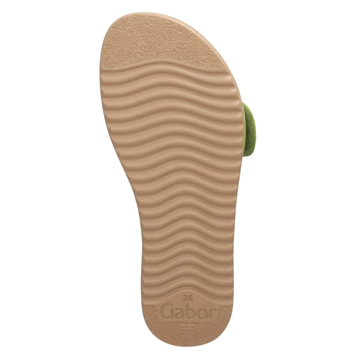 Pantoletten - granny green