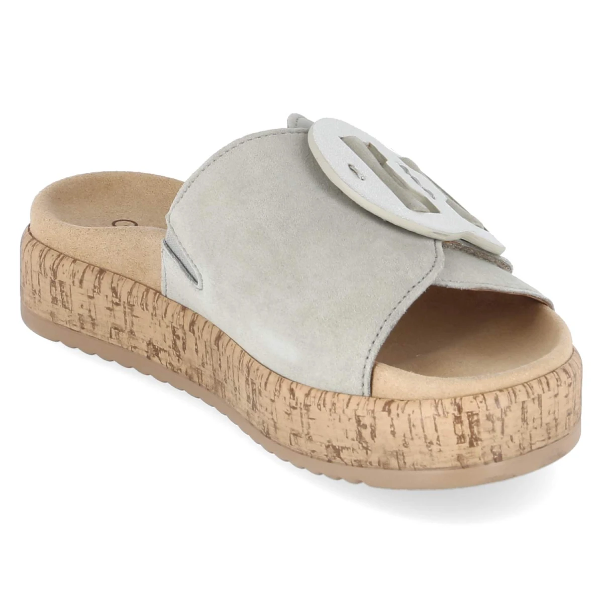 Pantoletten - schilf/perla