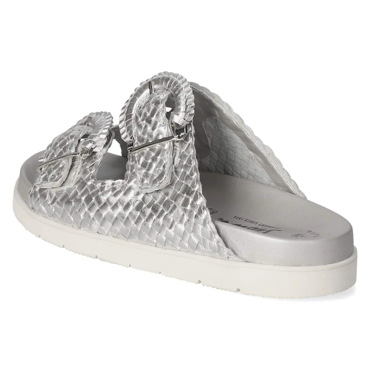 Pantoletten JAMESCHA 701 - SILBER