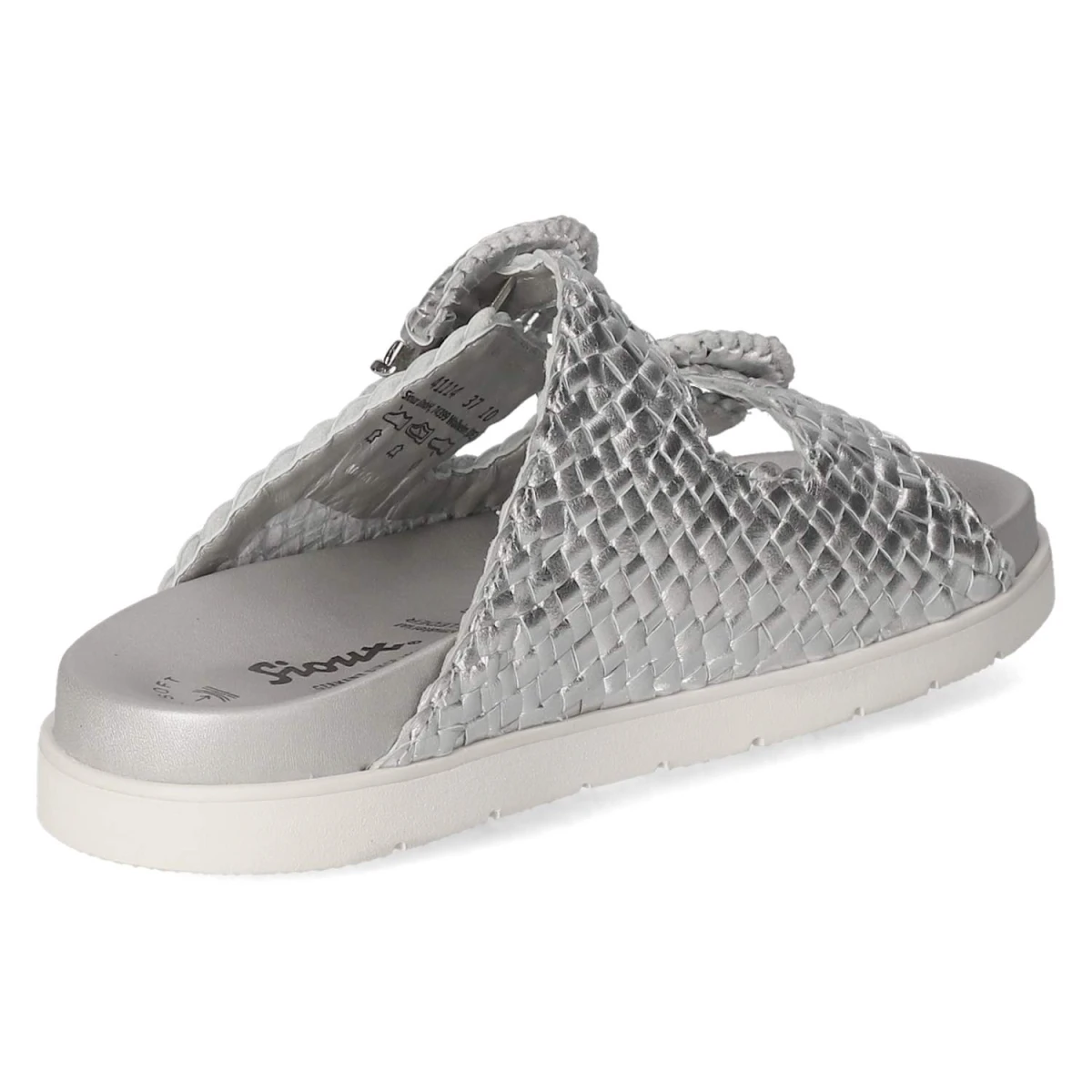 Pantoletten JAMESCHA 701 - SILBER