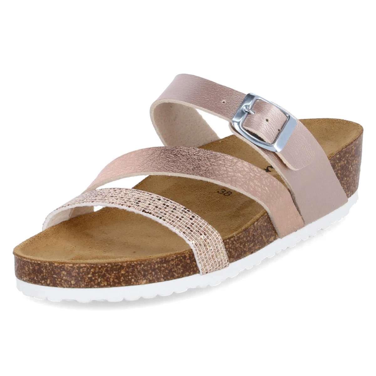 Pantoletten - rose/multi