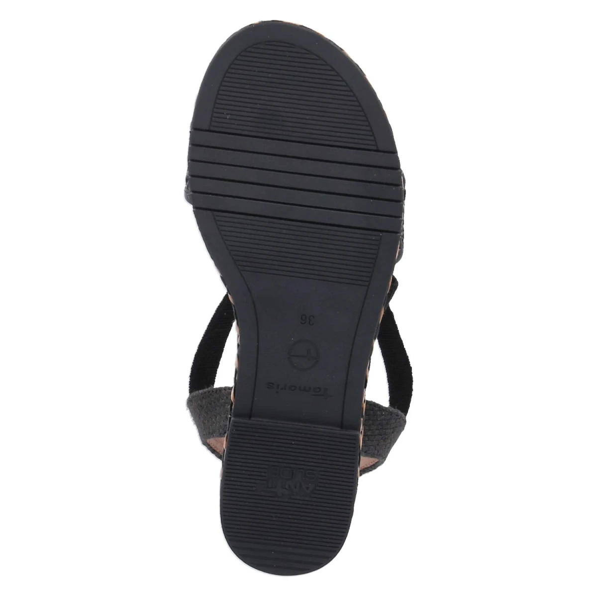 Espadrille-Sandalen - black