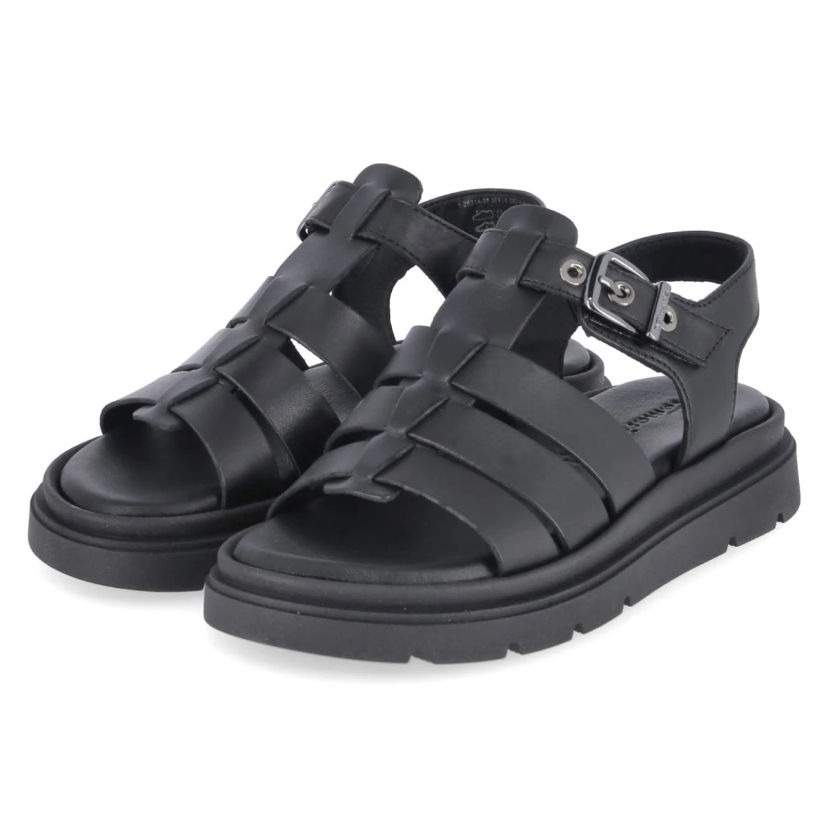Römersandalen - BLACK LEATHER