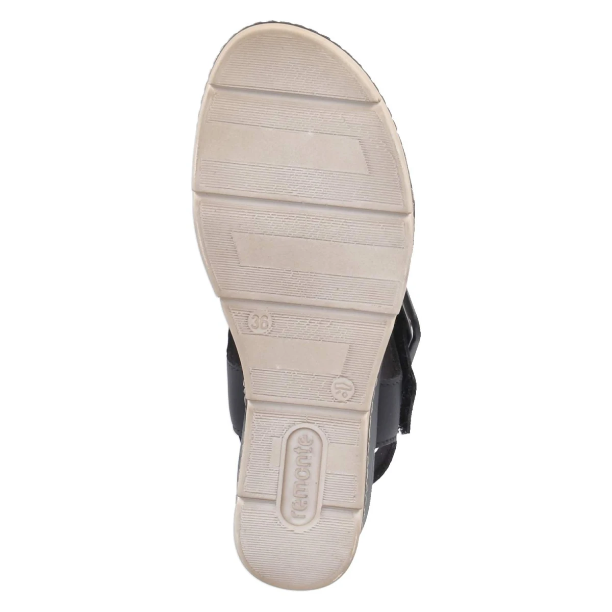 Sandalen - schwarz kombi