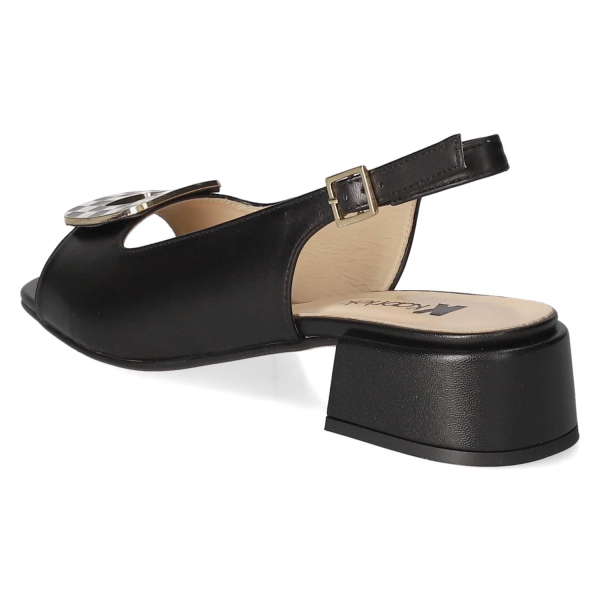 Slingsandaletten - schwarz