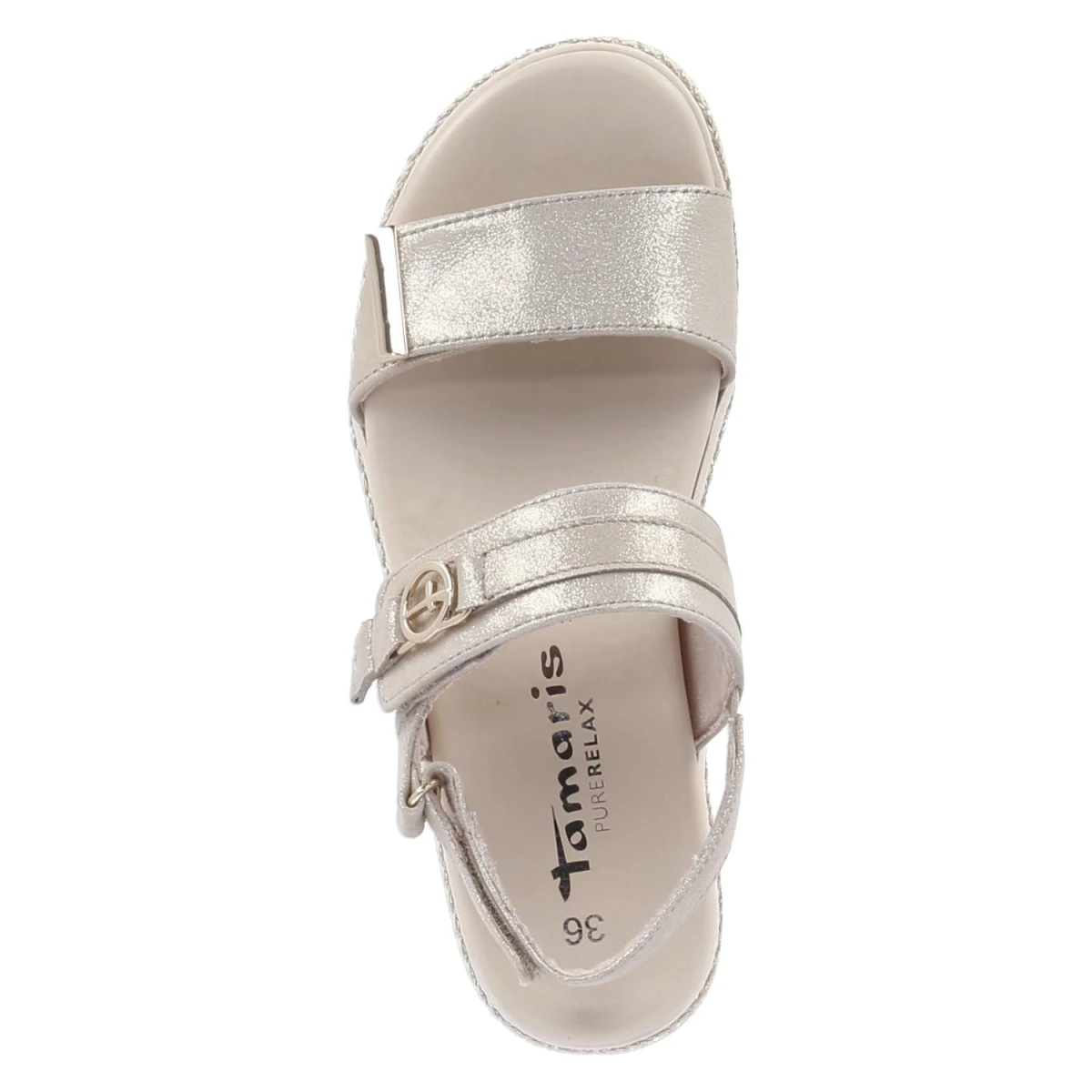 Sandalen - champagne