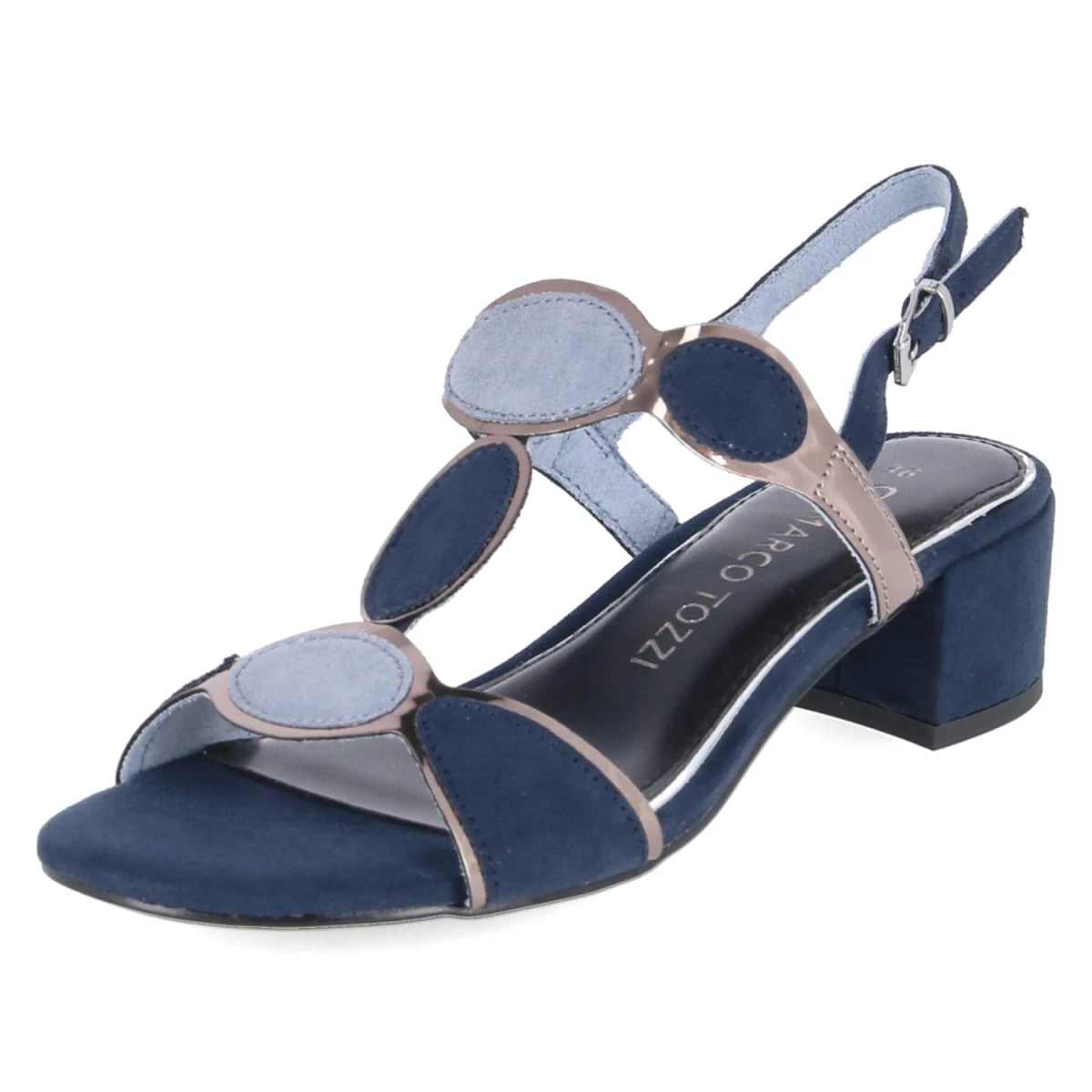 Sandaletten - NAVY COMB