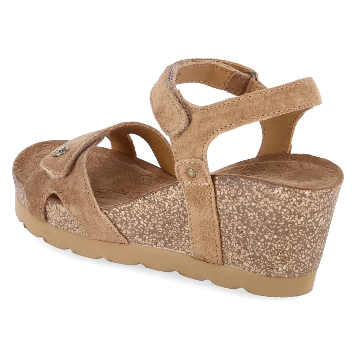 Keilsandaletten JULIA B74 - cuero/bark