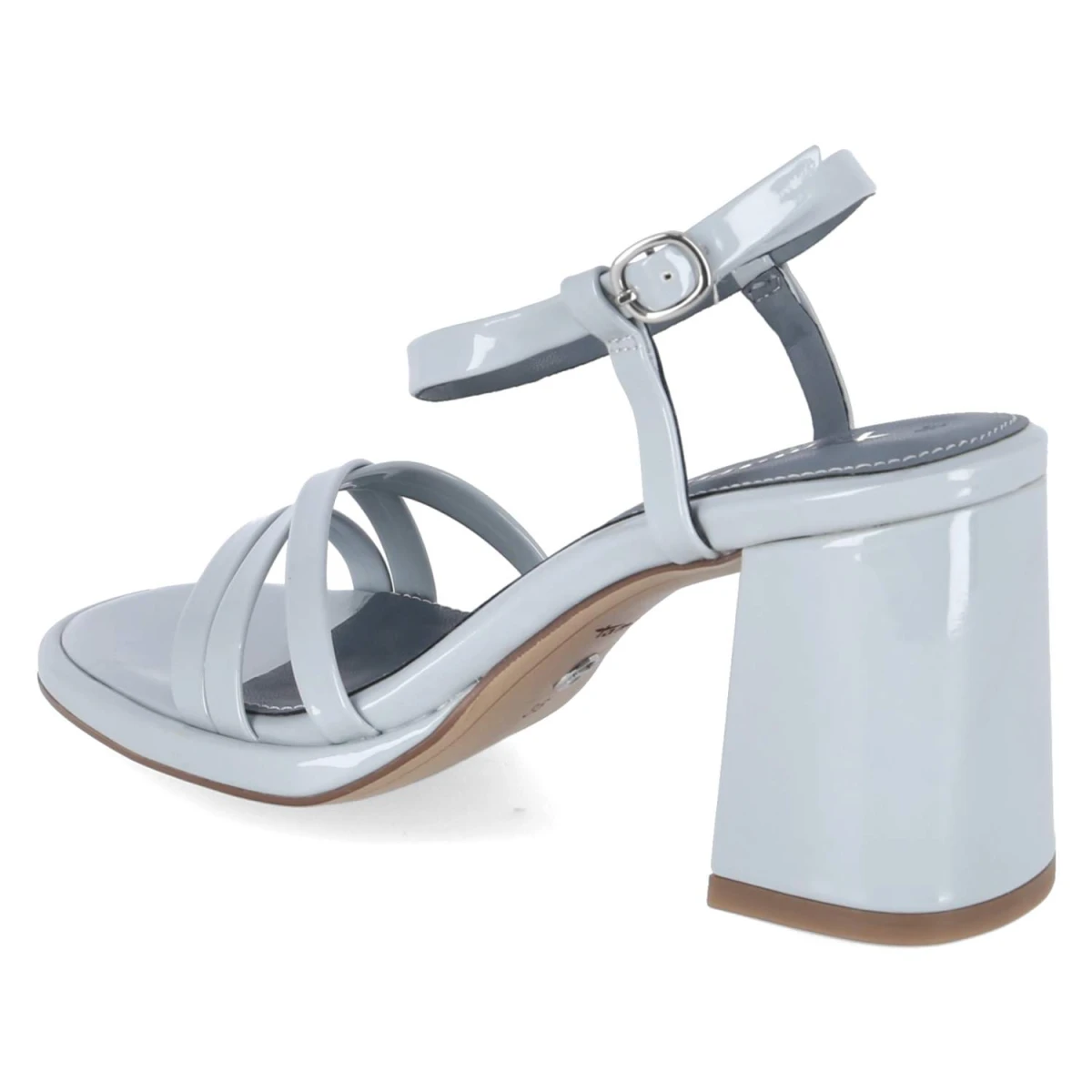 Sandaletten - LIGHT BLUE PATENT