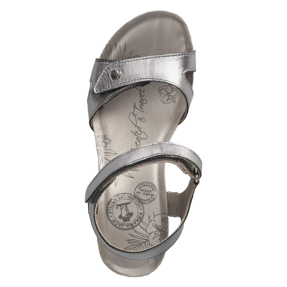 Sandaletten JULIA SHINE - anthracite