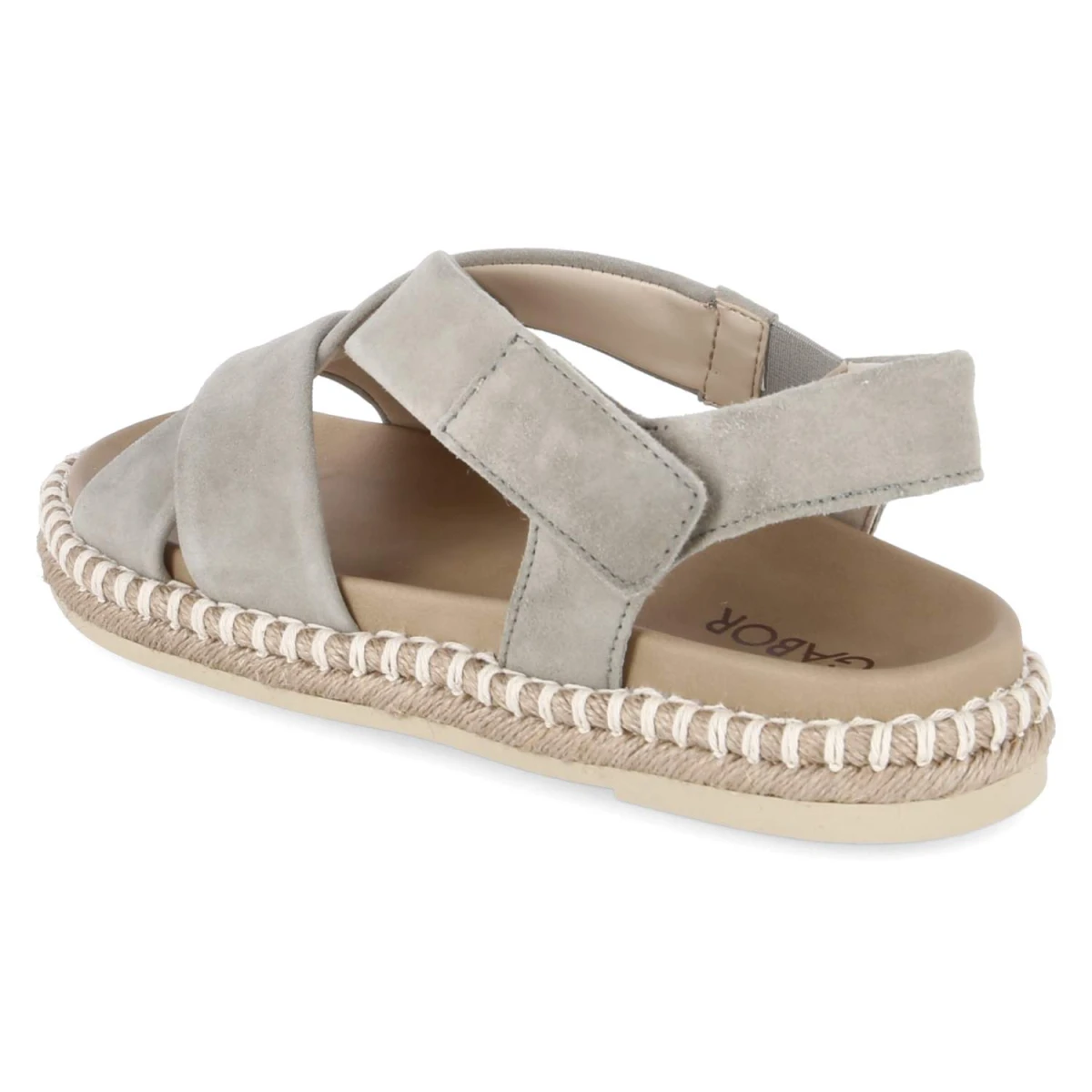 Espadrilles-Sandalen - schilf