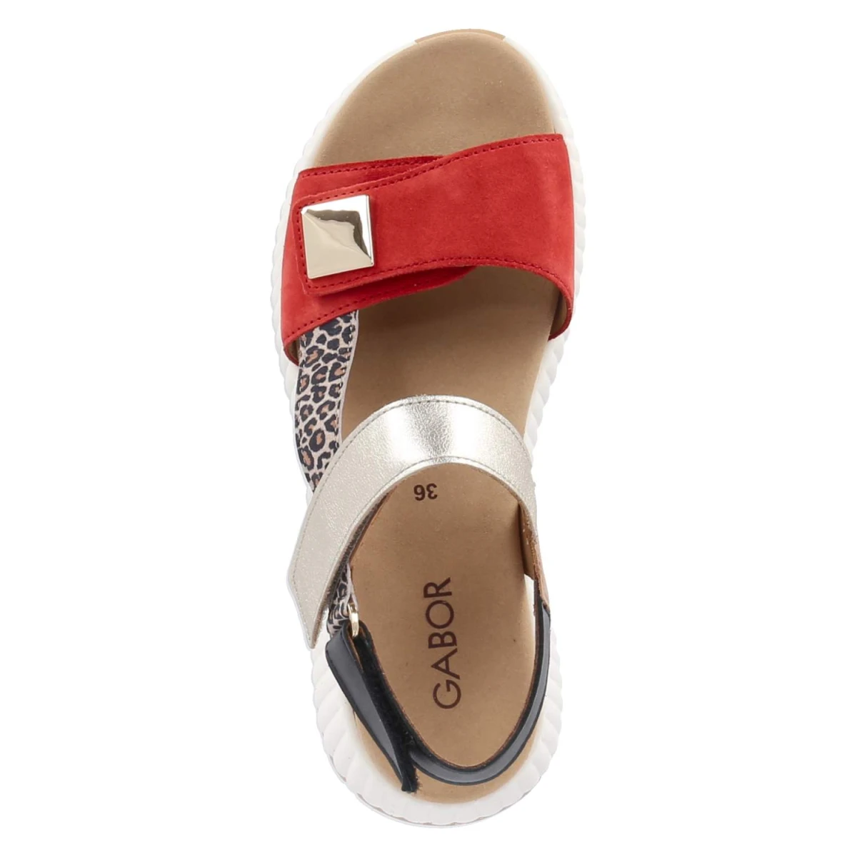Sandalen - chilli/oak/platino