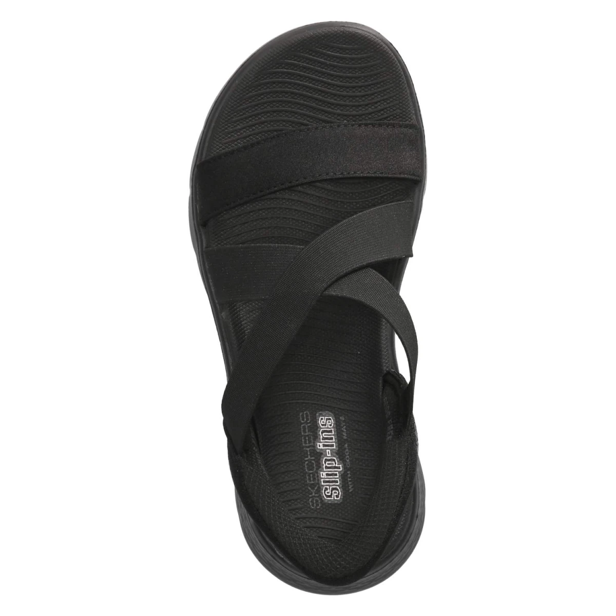Sandalen GLIMMER UP - schwarz