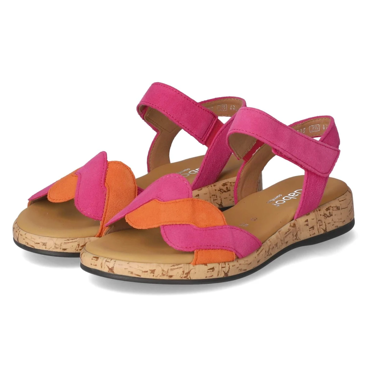 Sandalen - pink/manda(S.Kork)