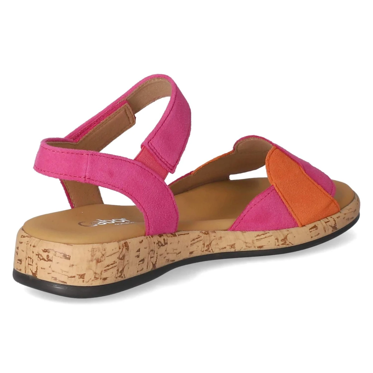 Sandalen - pink/manda(S.Kork)