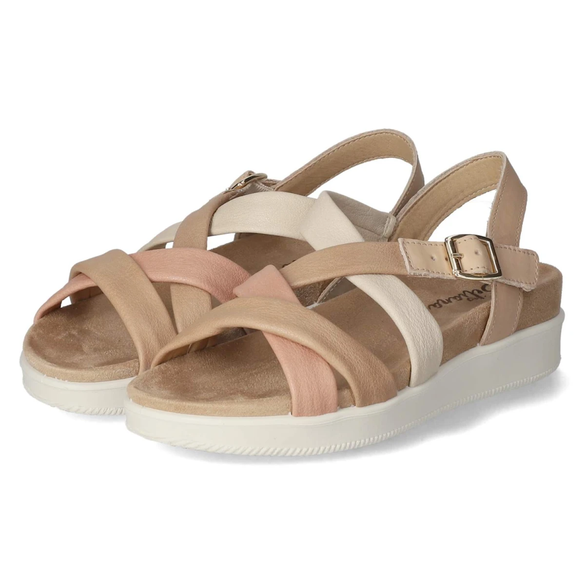 Sandalen - TAUPE/PIN