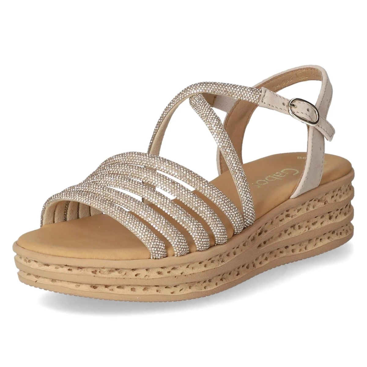 Sandalen - platino/oak