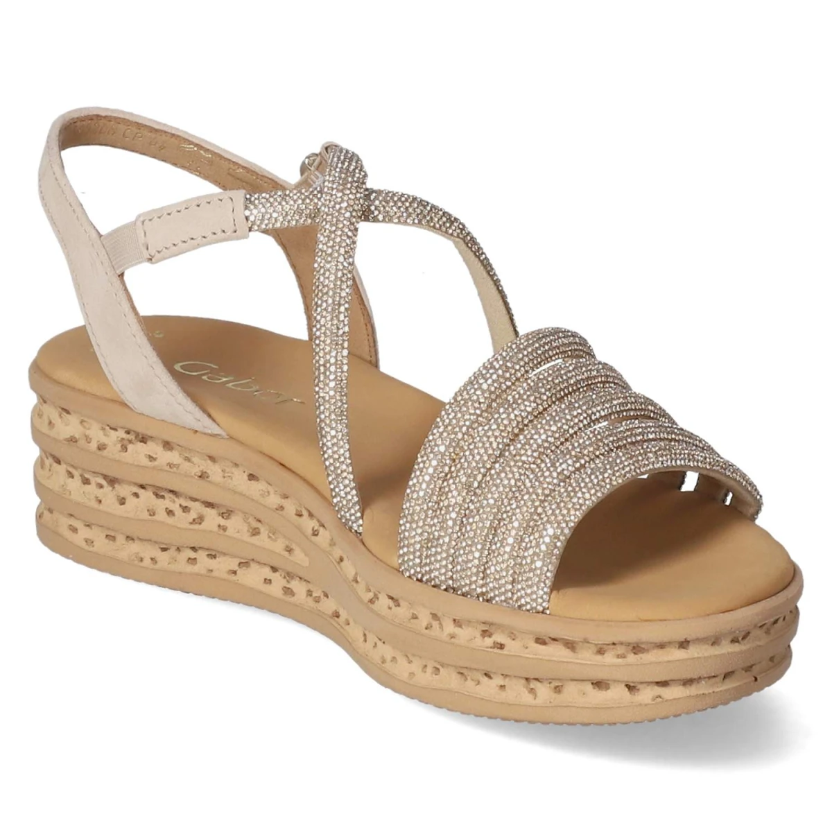 Sandalen - platino/oak