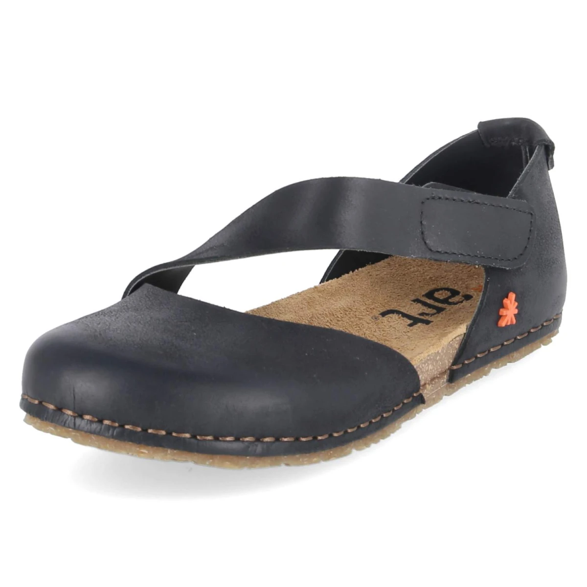 Spangenballerinas CRETA - black