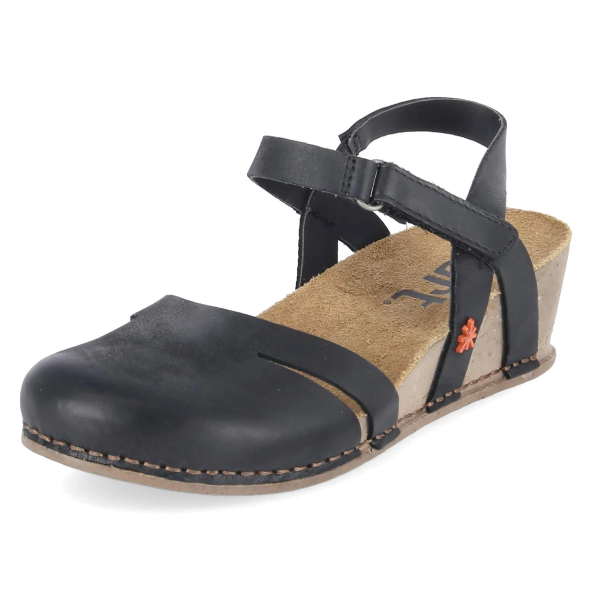 Keilsandaletten I LIVE - black