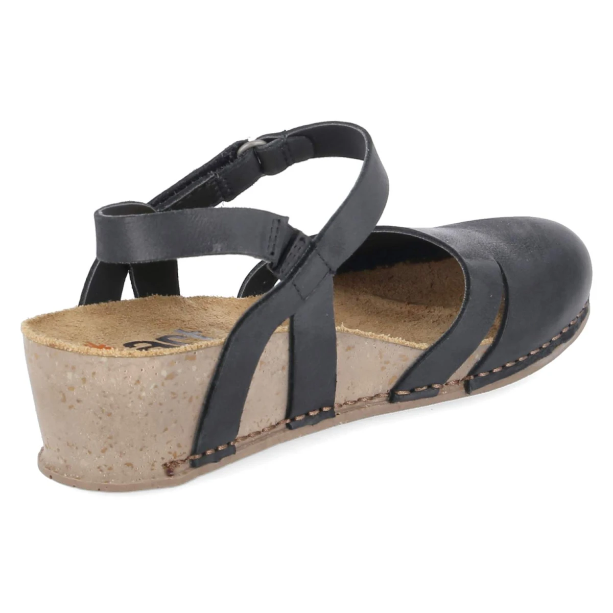 Keilsandaletten I LIVE - black