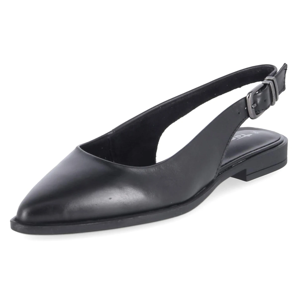 Slingpumps - BLACK LEATHER