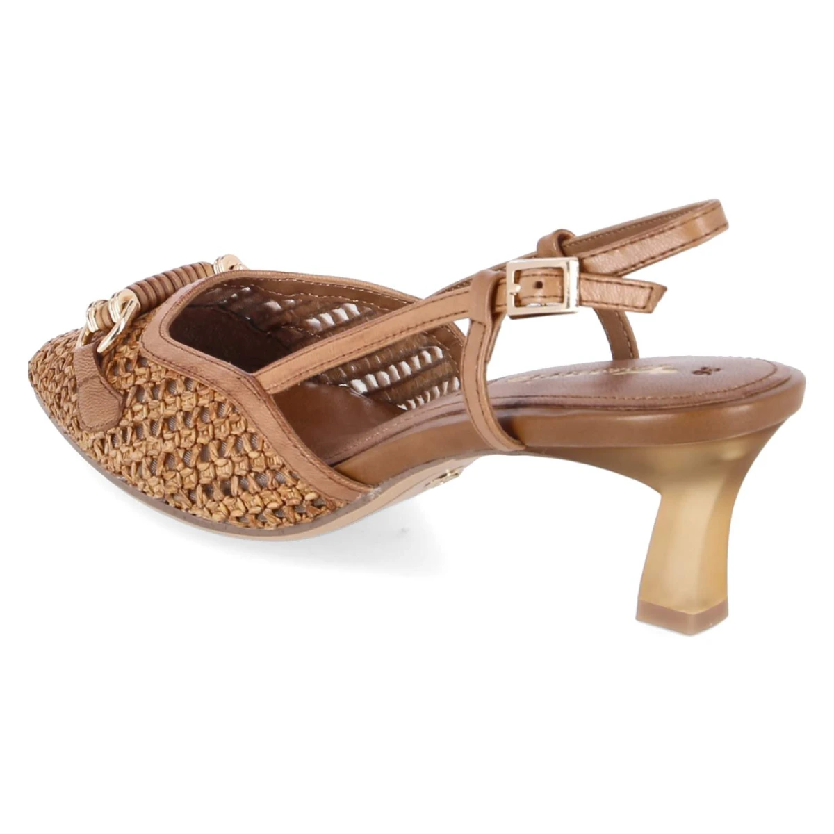 Slingpumps - cognac