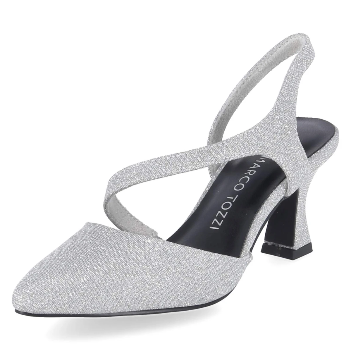 Riemchenpumps - Silver