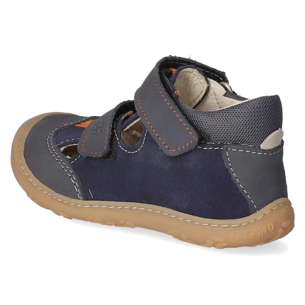 Klettschuhe EBI - nautic/orange