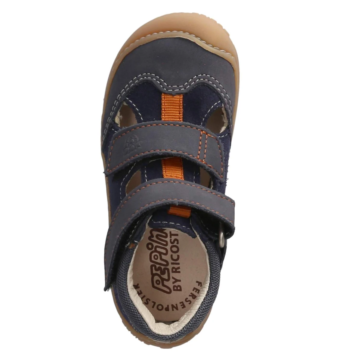 Klettschuhe EBI - nautic/orange