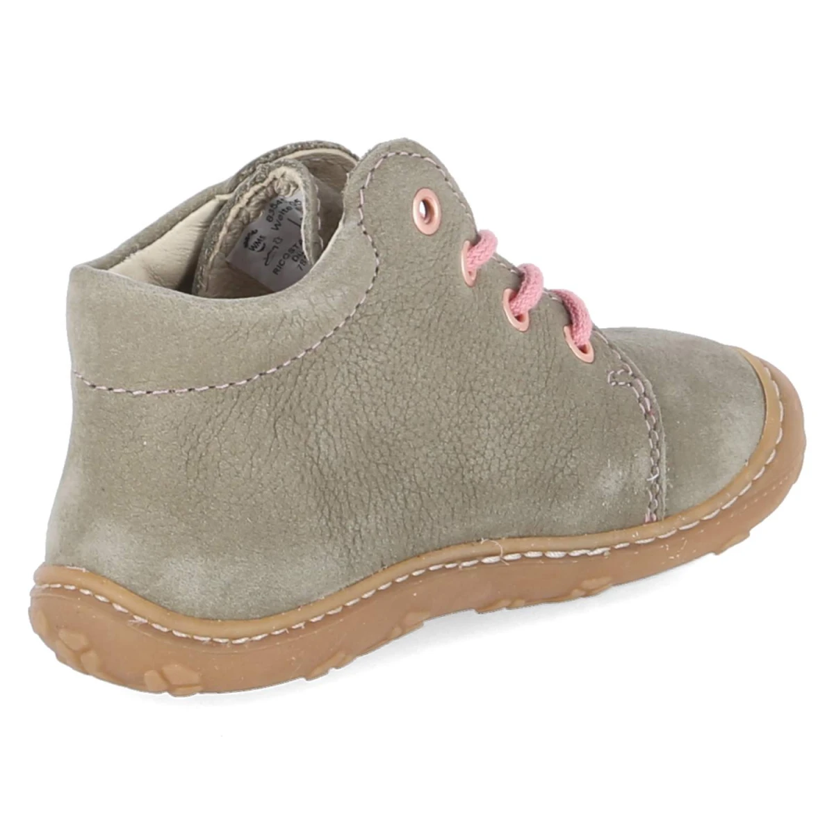 Schnürschuhe MECKI - eukalyptus/Regenbogen