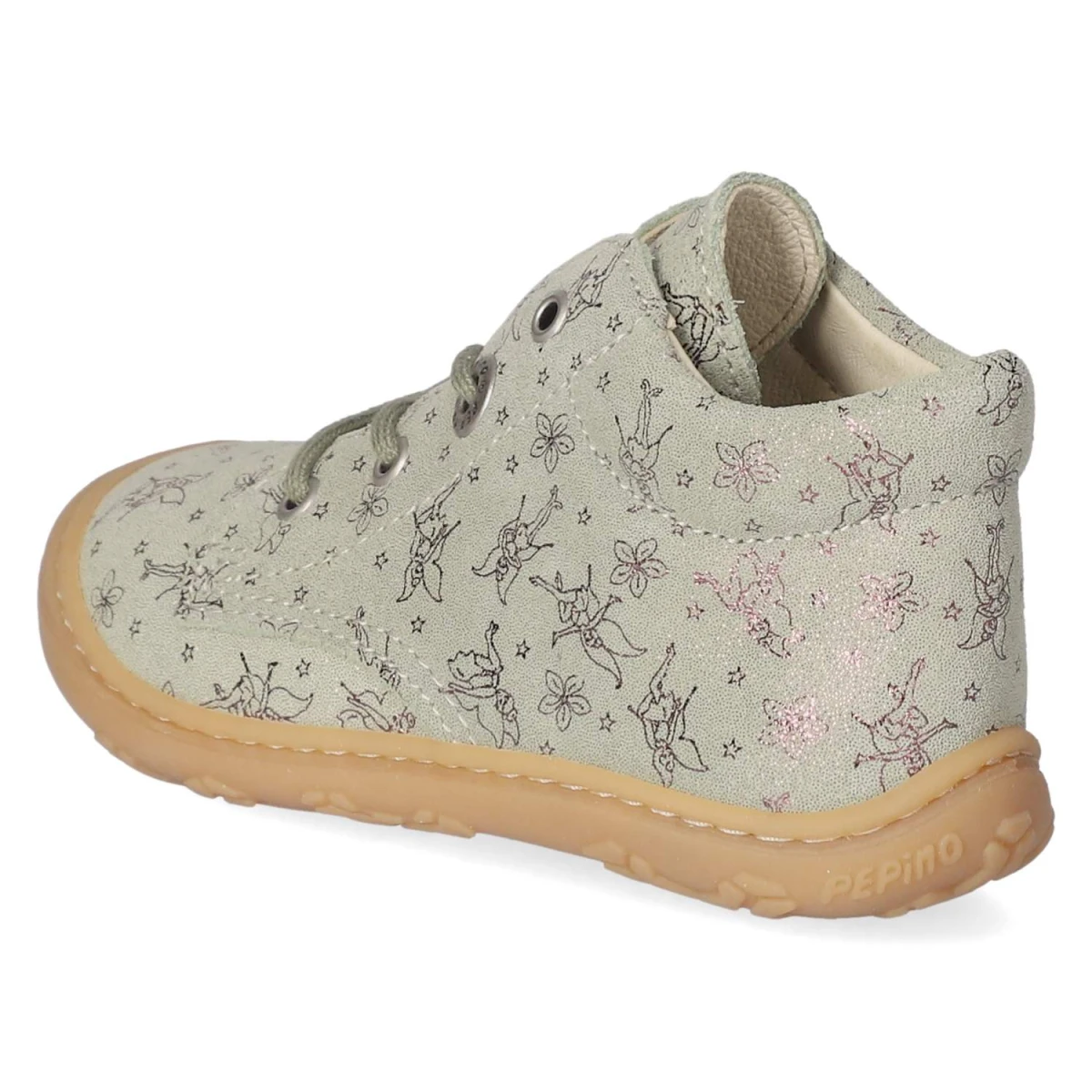 Halbschuhe DOTS - eukalyptus