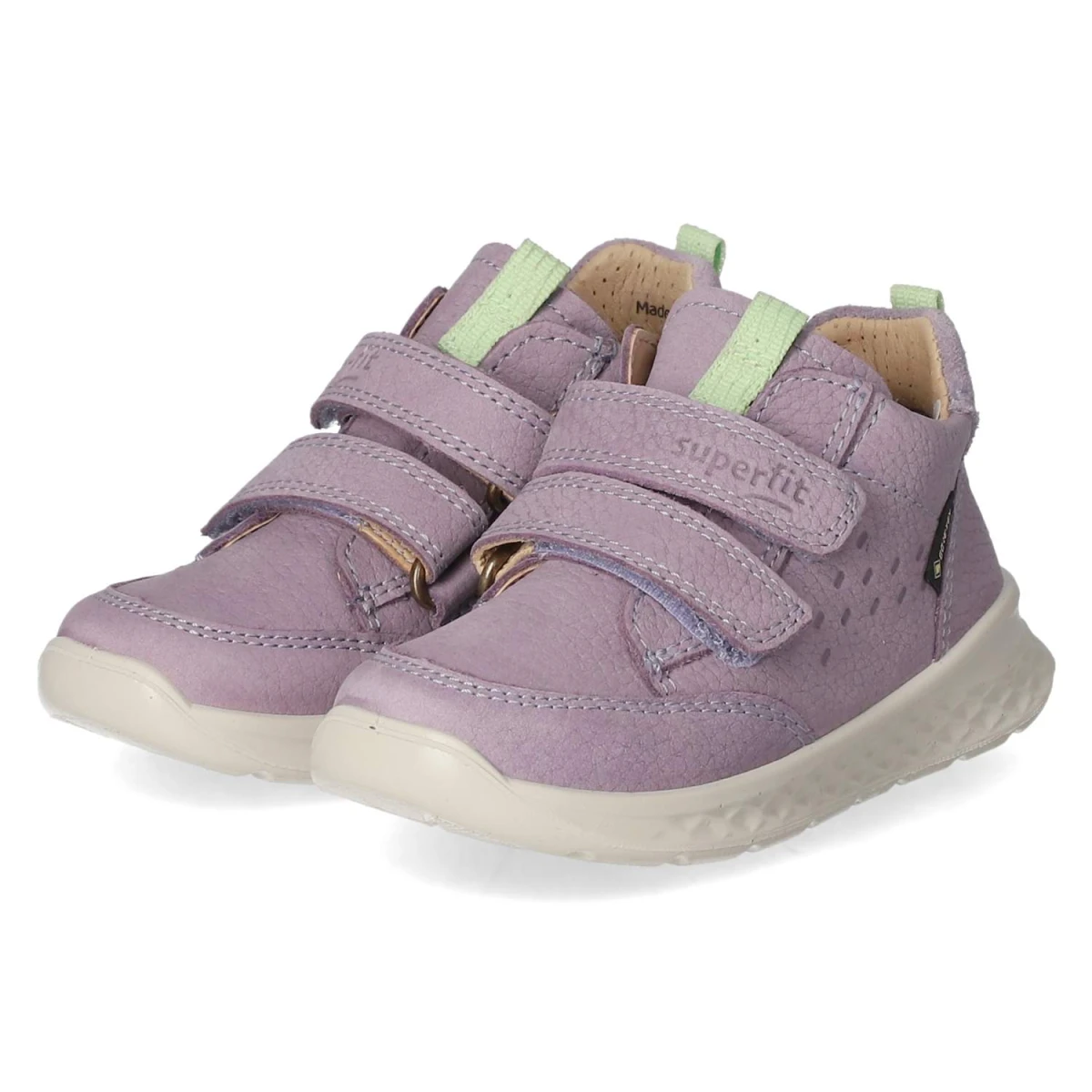 Halbschuhe BREEZE - LILA/HELLGRÜN