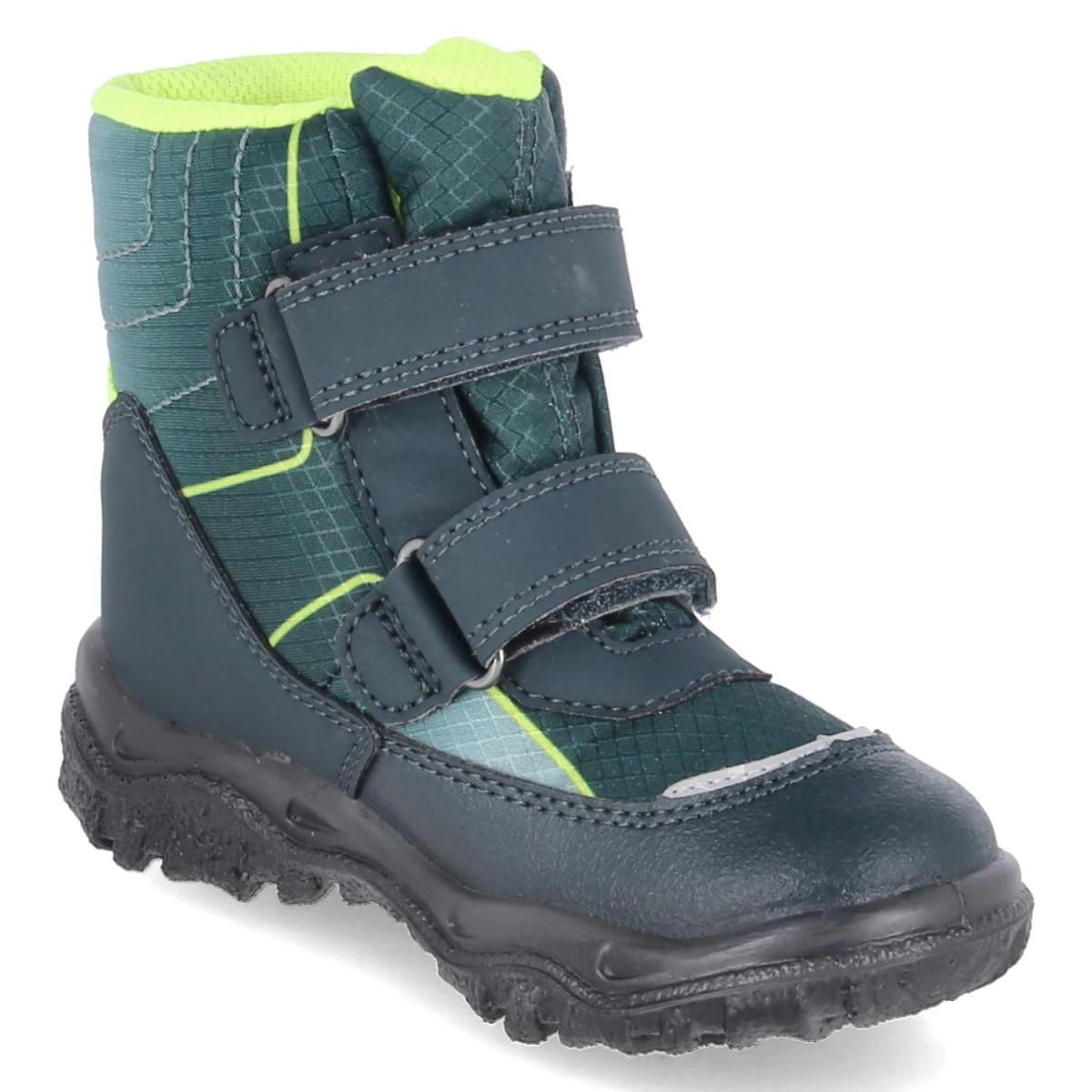 Winterstiefeletten HUSKY - GRÜN/GELB