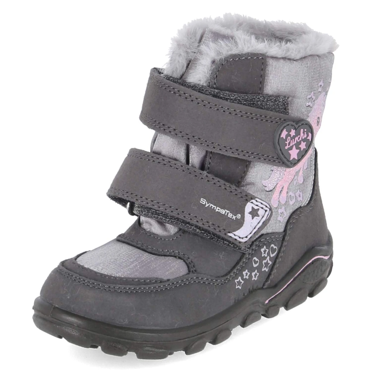 Snowboots KOSY SYMPATEX - grey-rose