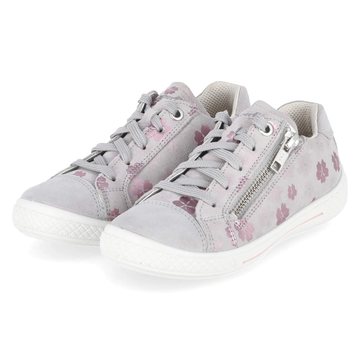 Schnürschuhe TENSY - HELLGRAU