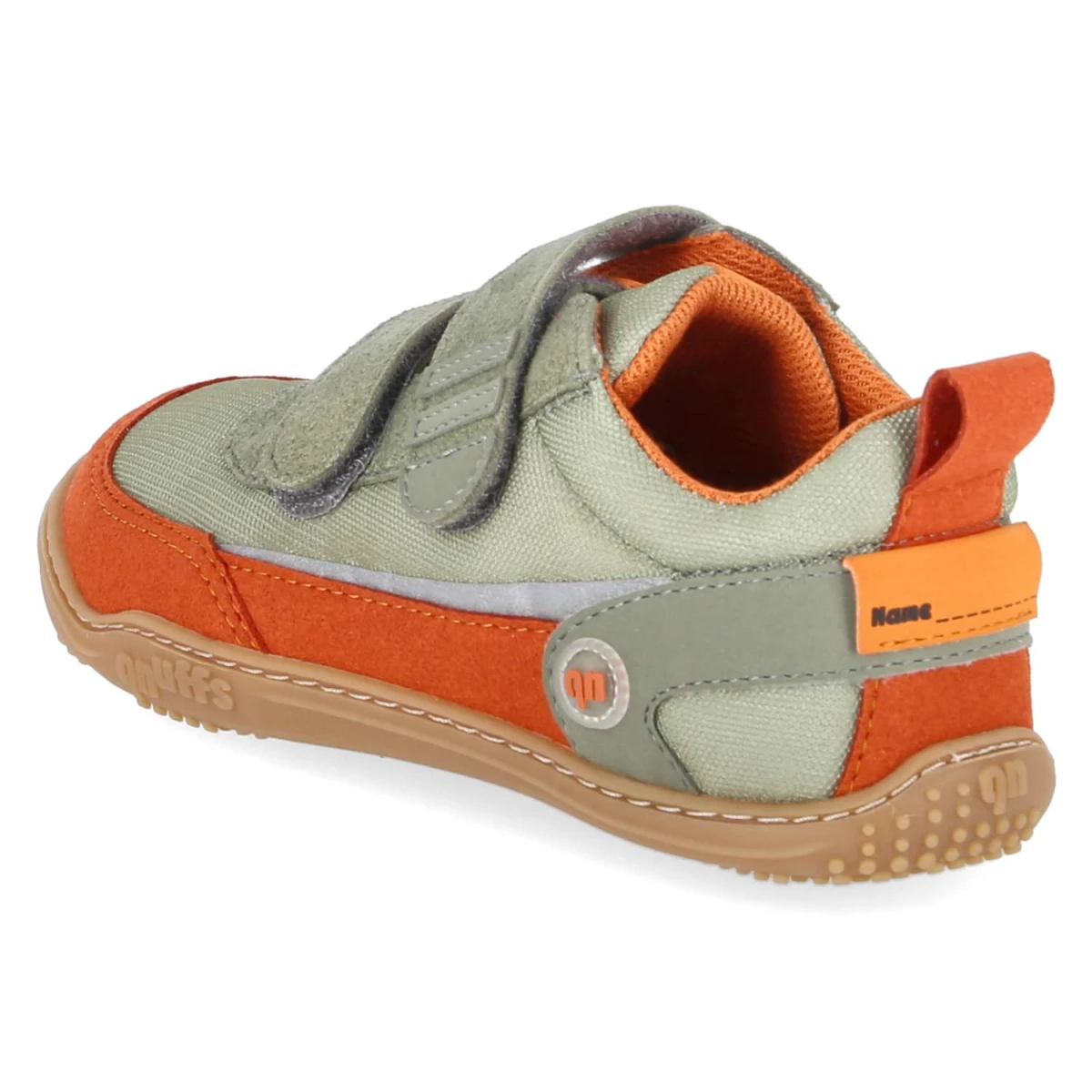 Barfußschuhe ERLE - orange/eukalyptus