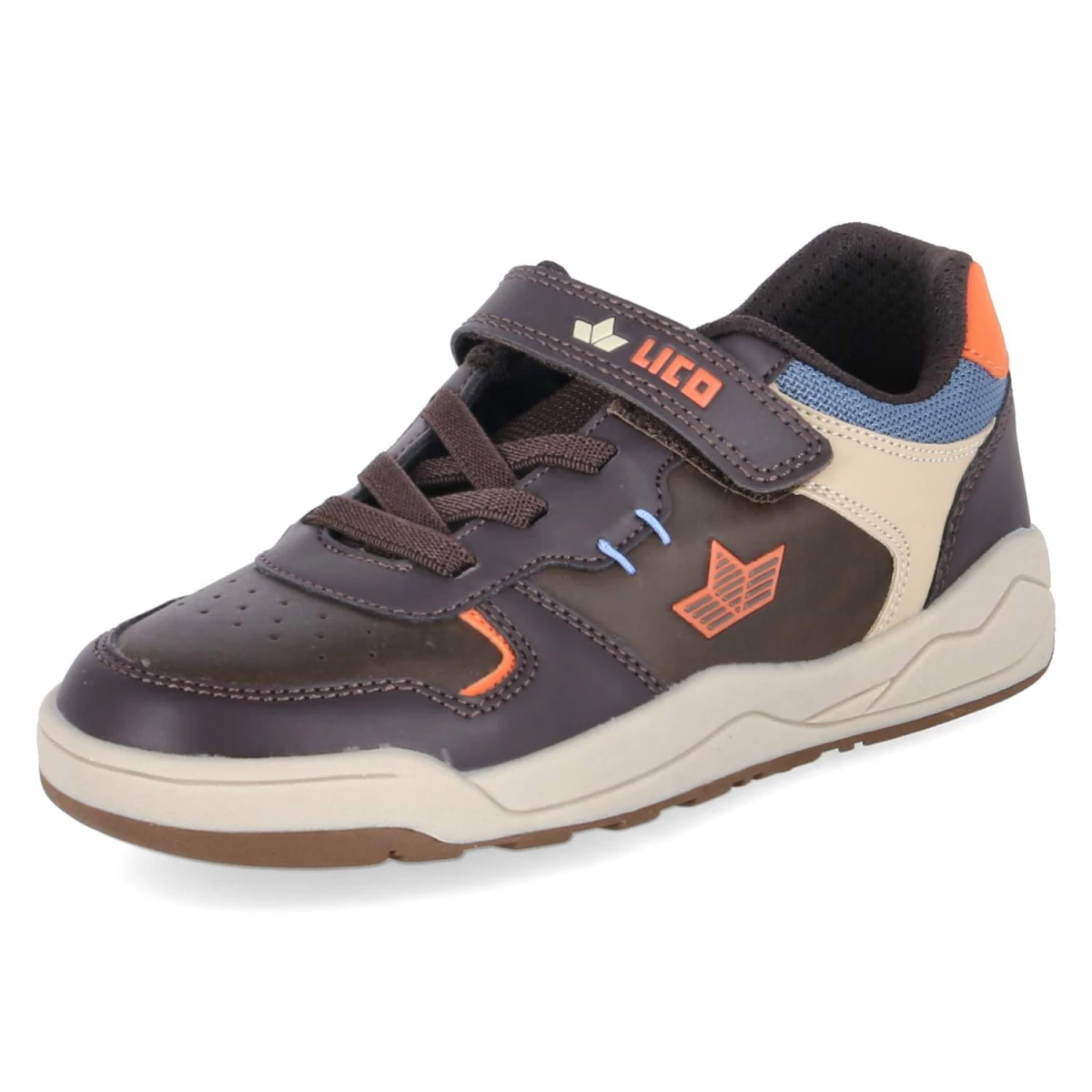 Low Sneaker MORAY VS - Braun/Beige/Orange