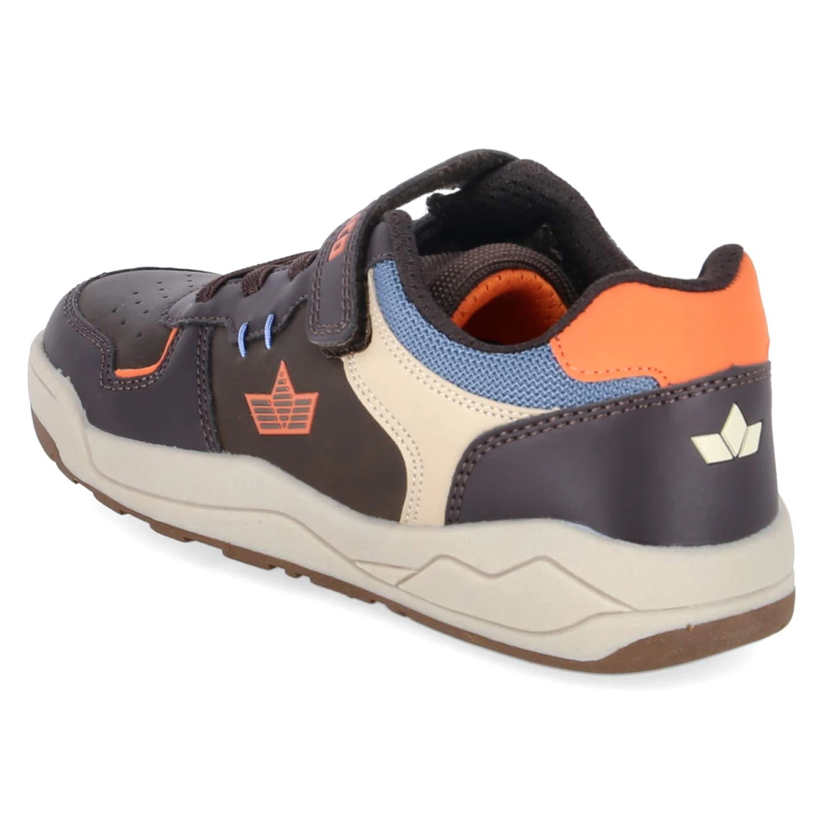 Low Sneaker MORAY VS - Braun/Beige/Orange