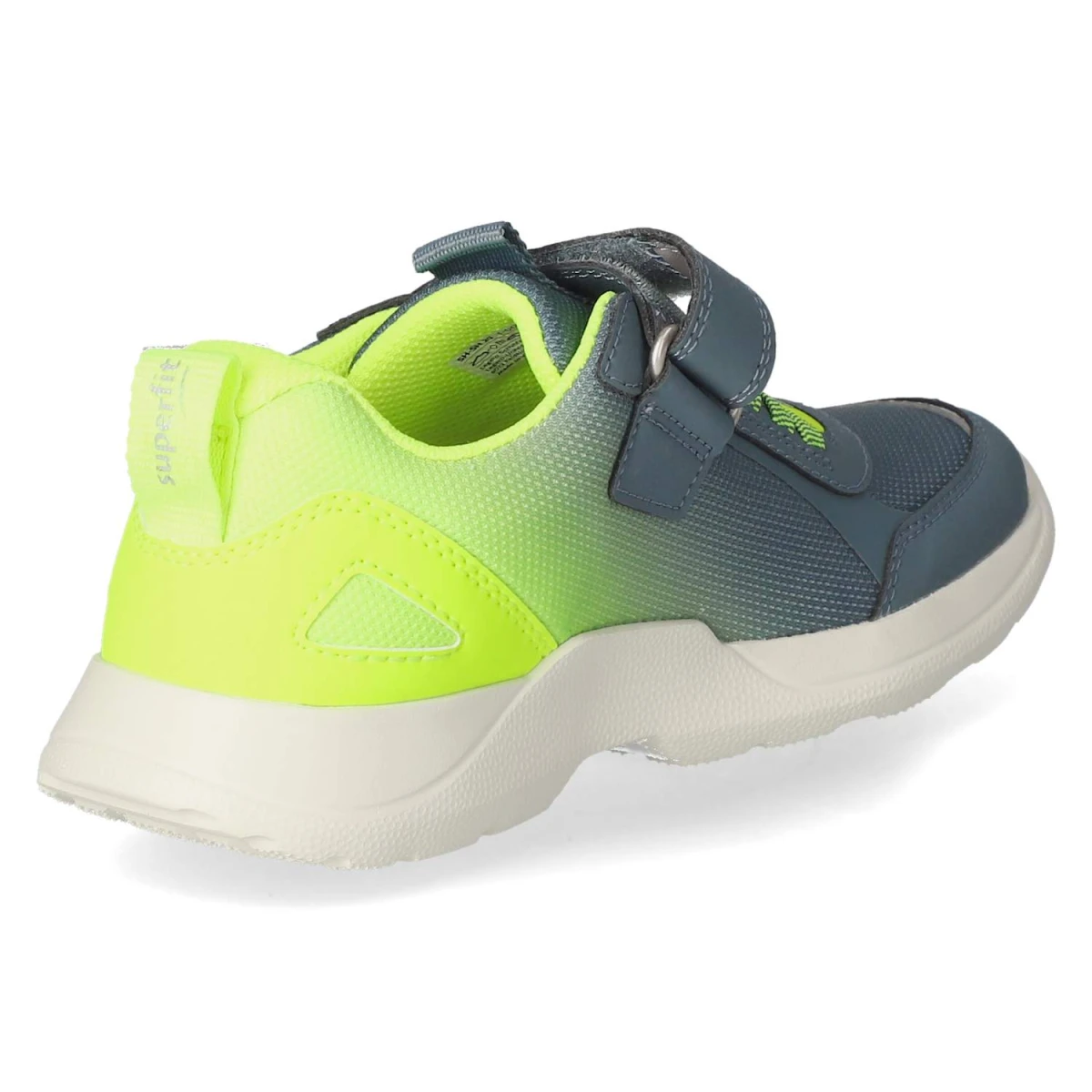 Low Sneaker RUSH - BLAU/GELB