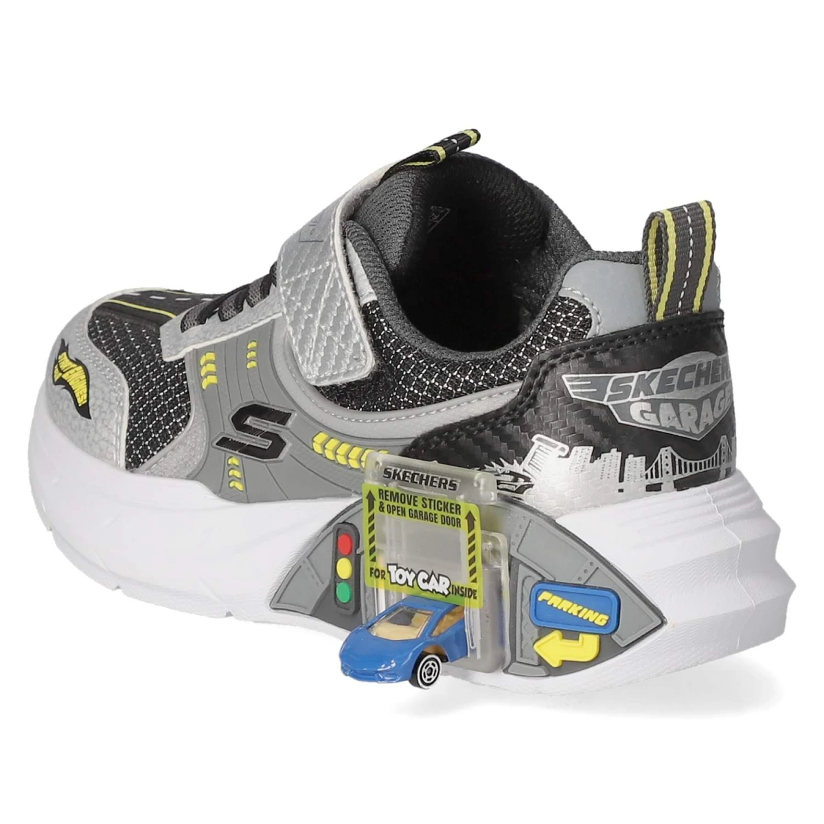 Low Sneaker GARAGE - SILVER/BLACK