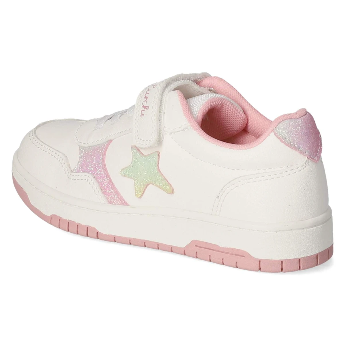 Klettschuhe GESINA - white-rainbow glitter