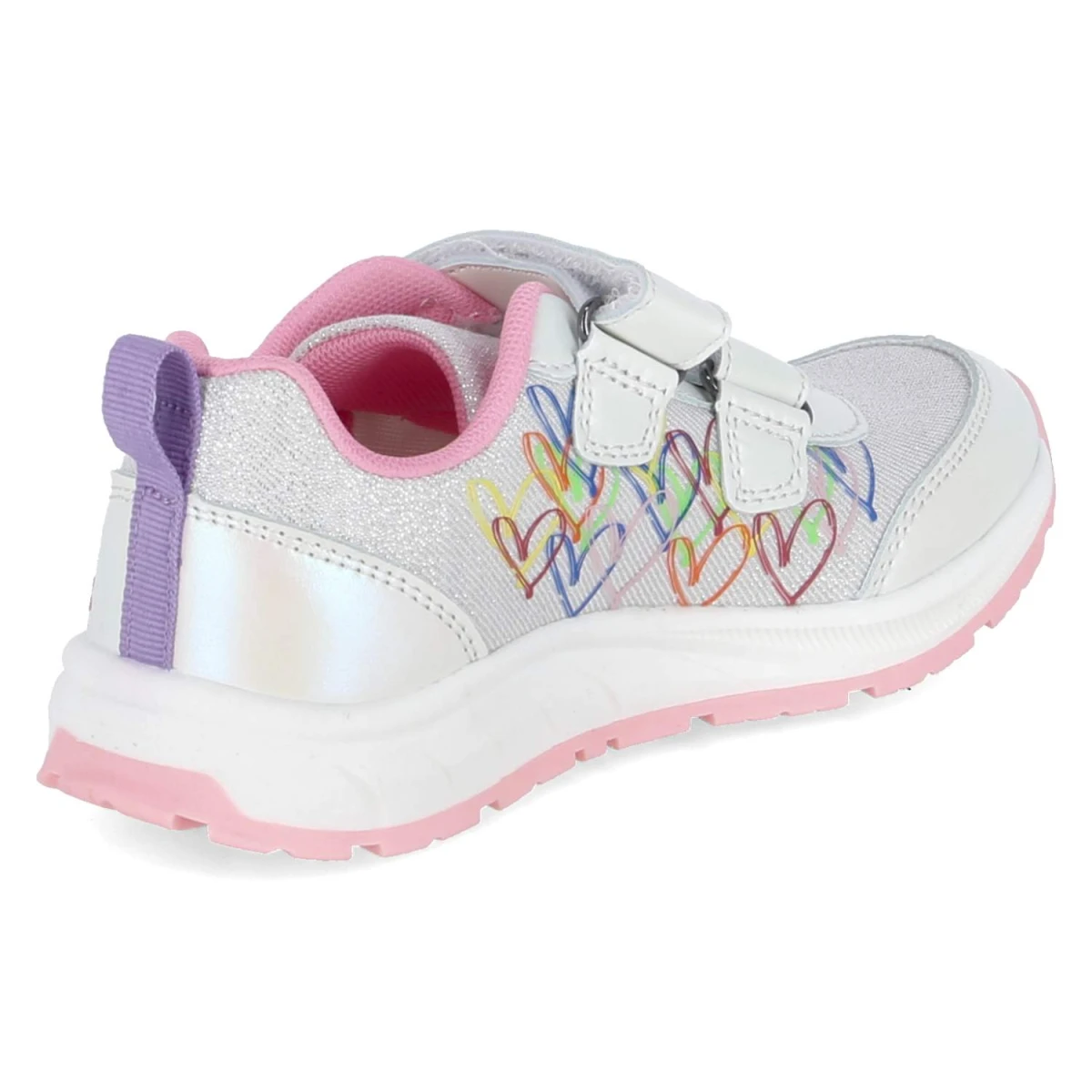 Low Sneaker ALBANY - silver-glitter