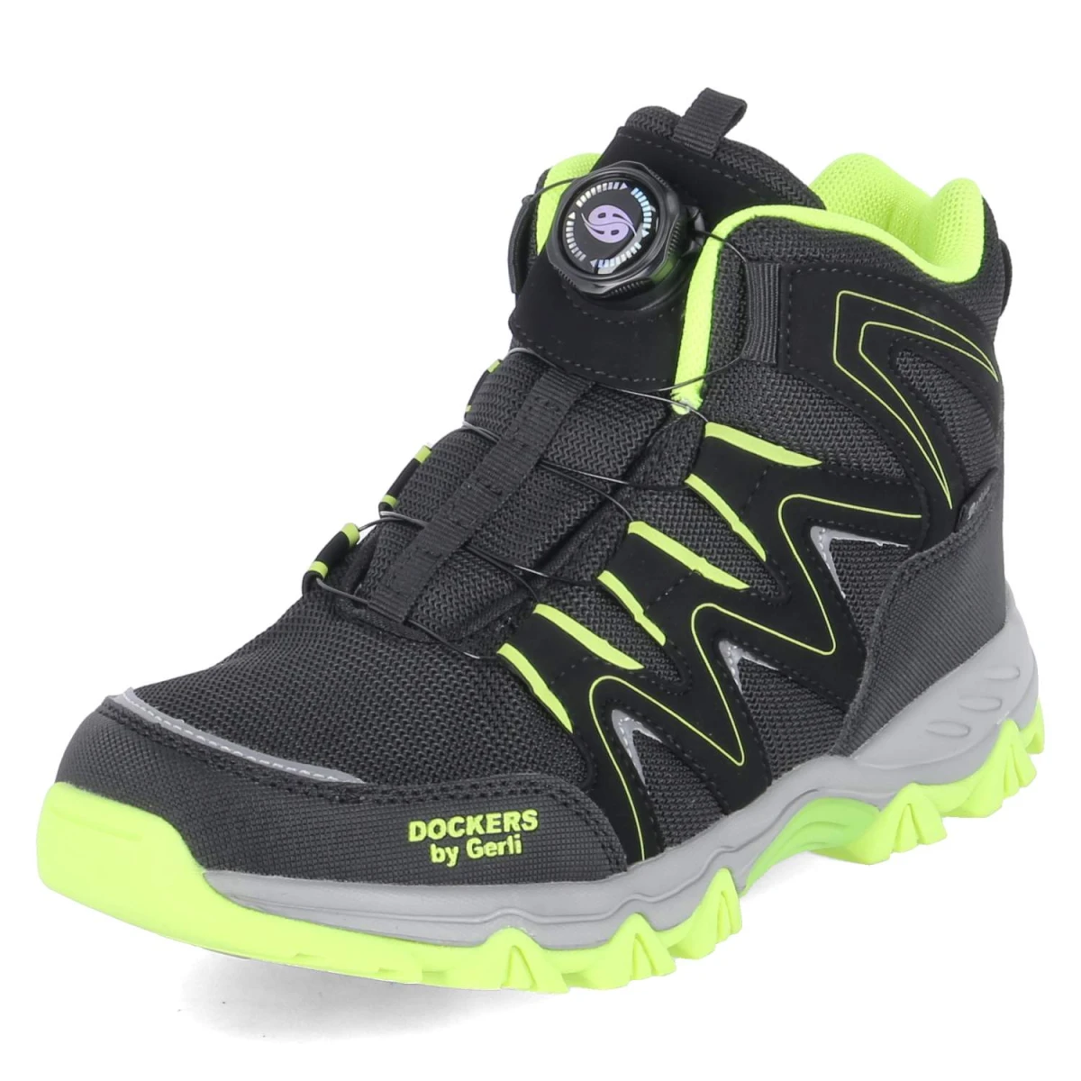 Boots - schwarz/grün