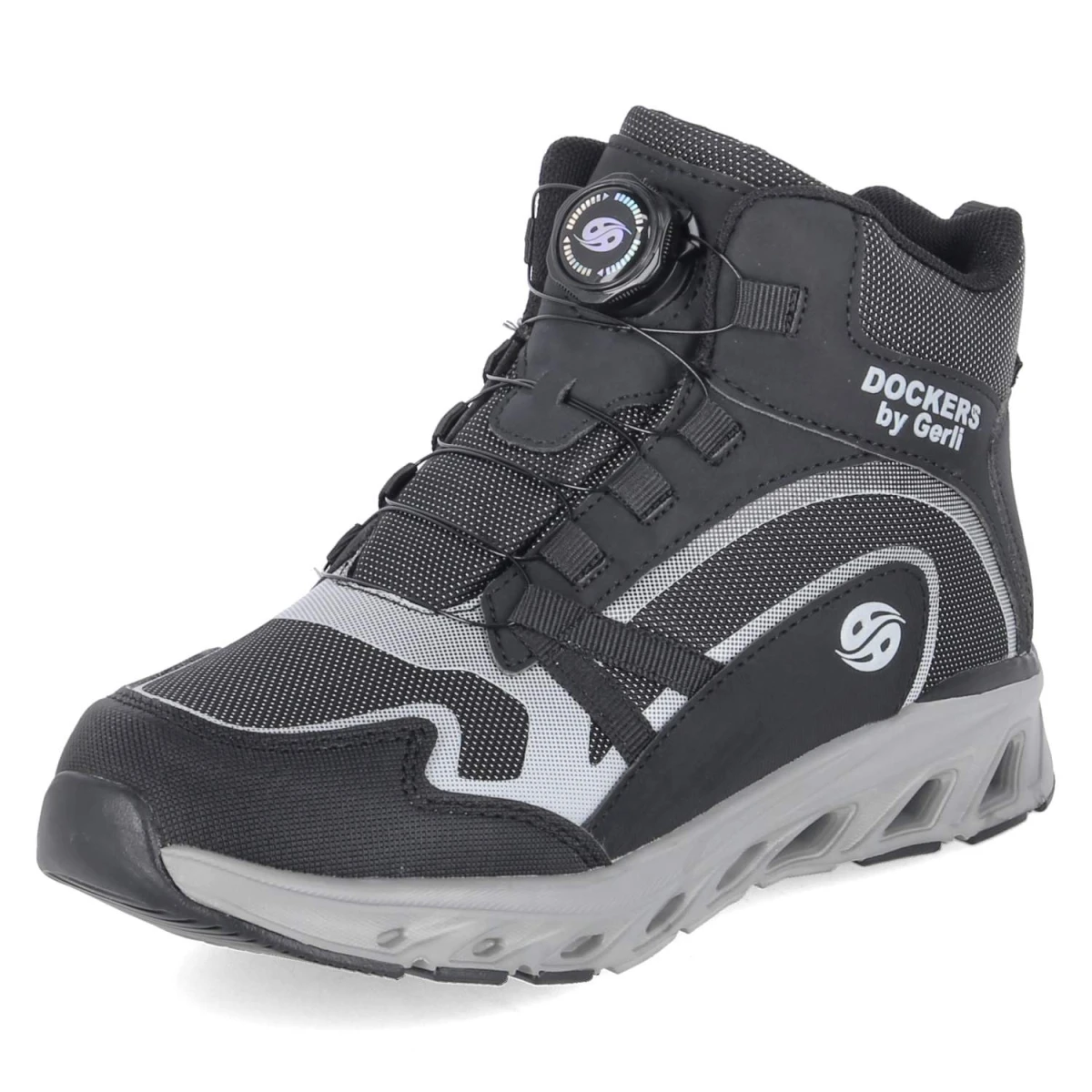 Schnürboots - schwarz